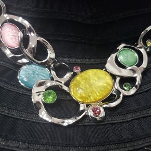 Multi color Necklace Set